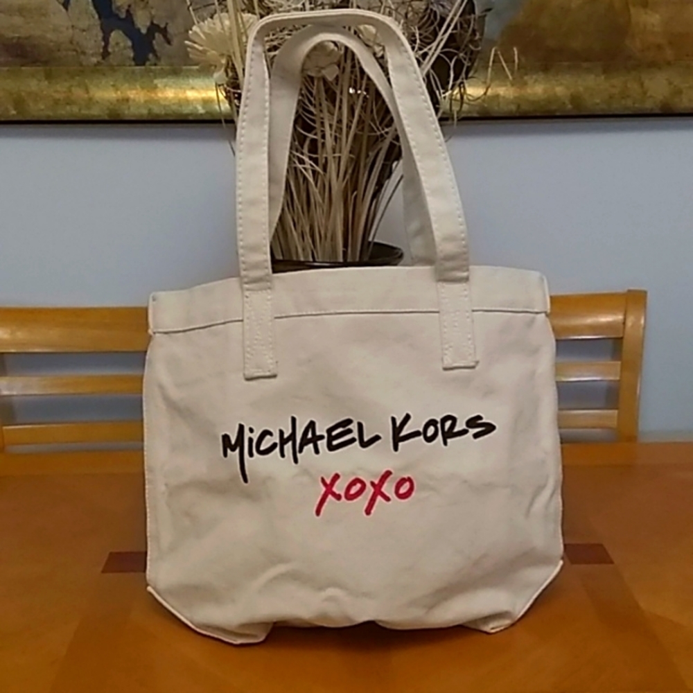 Michael Kors Cotton Canvas Tote